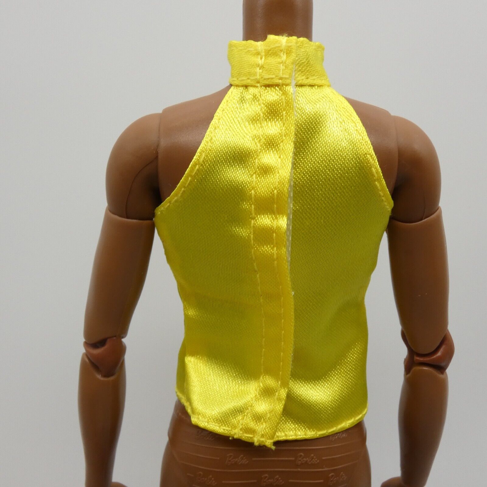 Barbie Looks 19 Doll Shirt Top Yellow Sleeveless Fits Standard And Tall HJX28