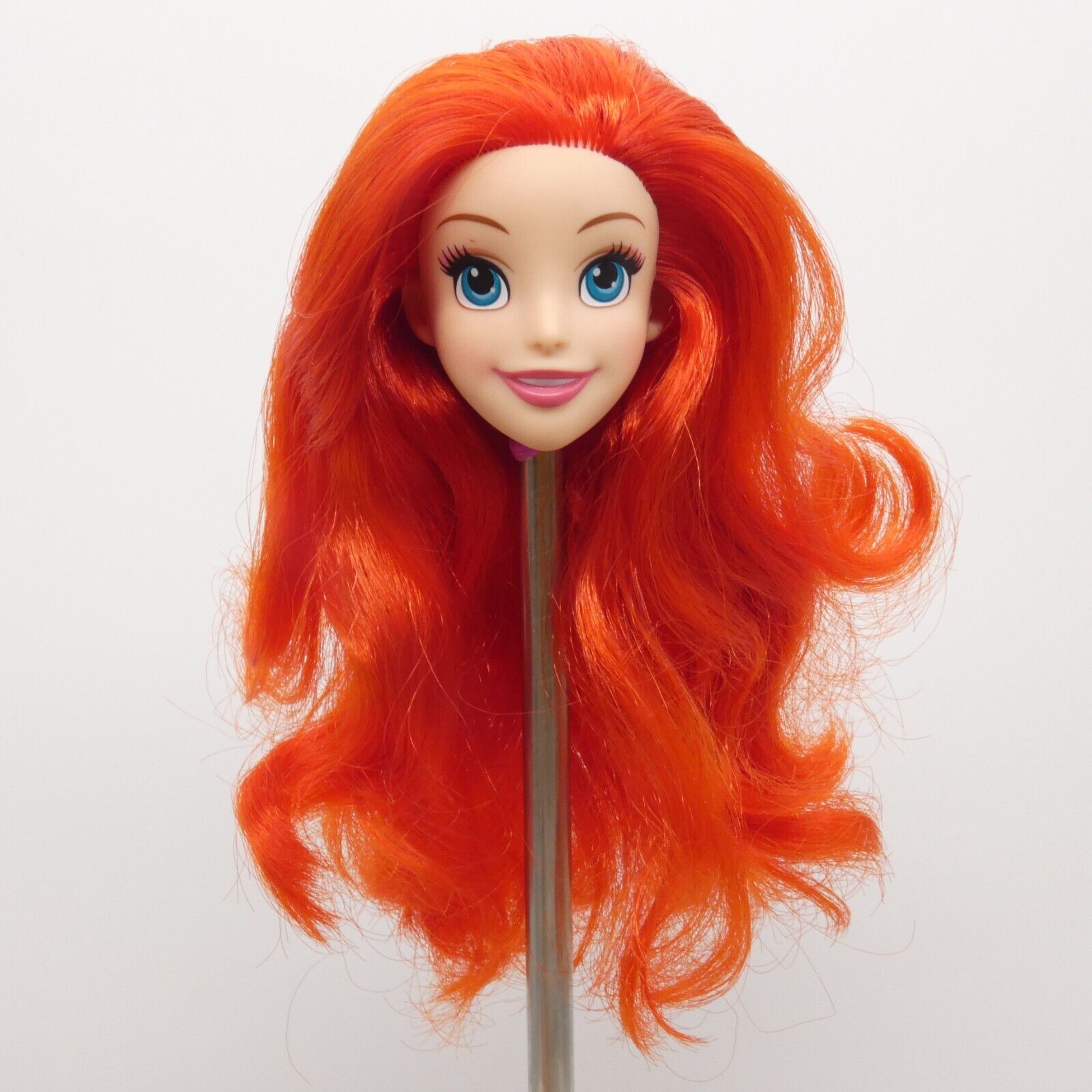 Disney Princess The Little Mermaid Ariel Doll Head Light Skin Red Hair Hasbro