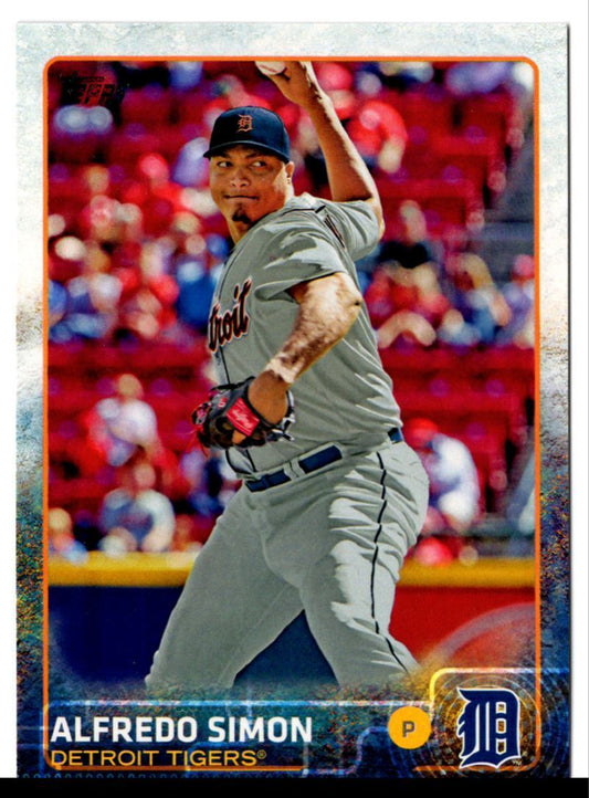 2015 Topps Alfredo Simon Detroit Tigers #654