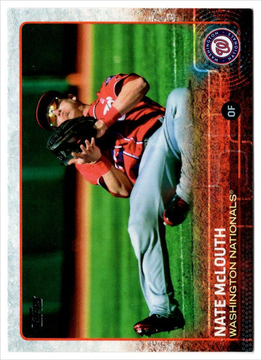 2015 Topps Nate McLouth Washington Nationals #676