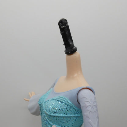 Disney Frozen Ice Power Elsa Doll Body Only Molded Suit Untested Mattel DMD33