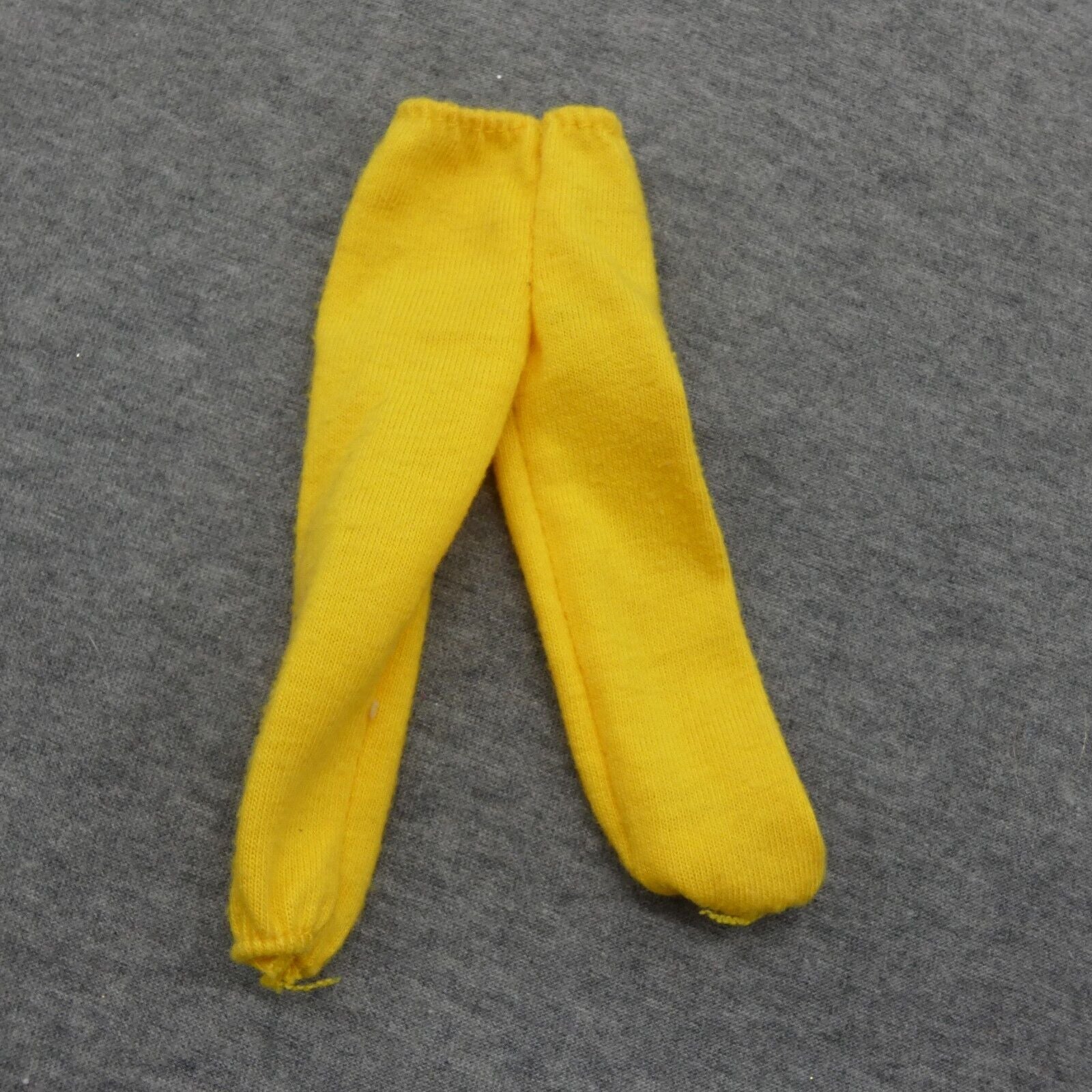 Barbie Doll Size Pants Yellow Sweatpants Trackpants Joggers