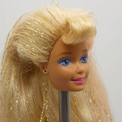 Barbie Splash N Color Doll Head Tan SuperStar Face Medium Light Skin 16169 1997