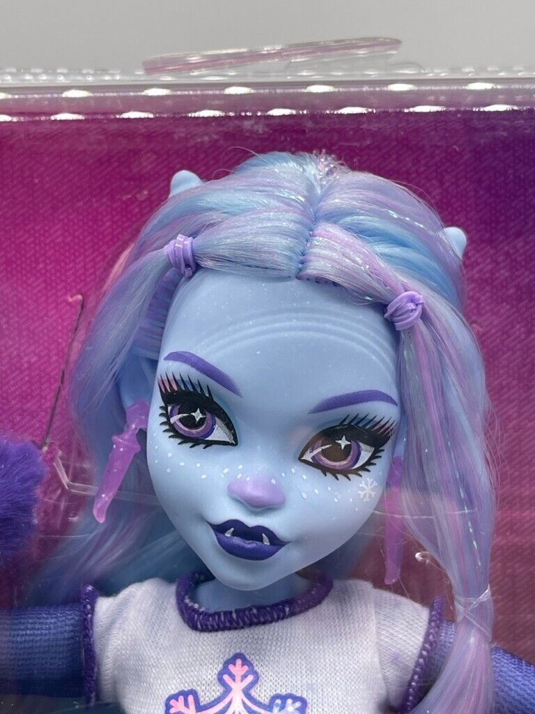 Monster High Doll Abbey Bominable G3 Articulated 2023 Gen 3 Mattel HNF64 New