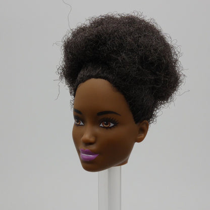 Barbie Fashionistas 59 Doll Head Only African American Kim Face 2017 DYY89