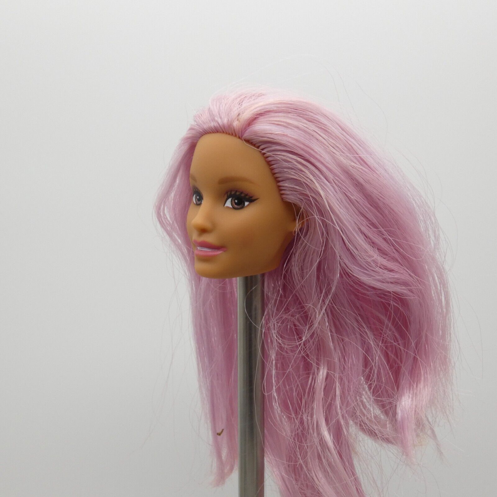 Barbie You Can Be A Pop Star Doll Head Neysa Face Purple Hair 2019 Mattel FXN98