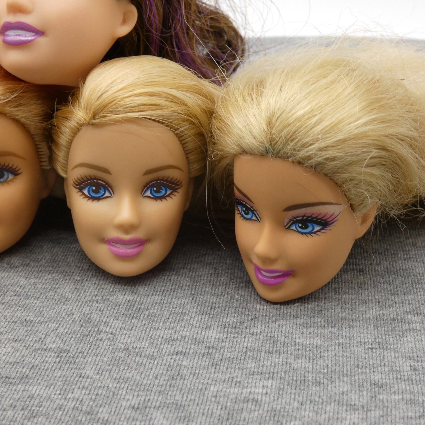 Barbie Doll Head Lot of 10 Heads Generation Girl CEO Superstar Summer Mattel