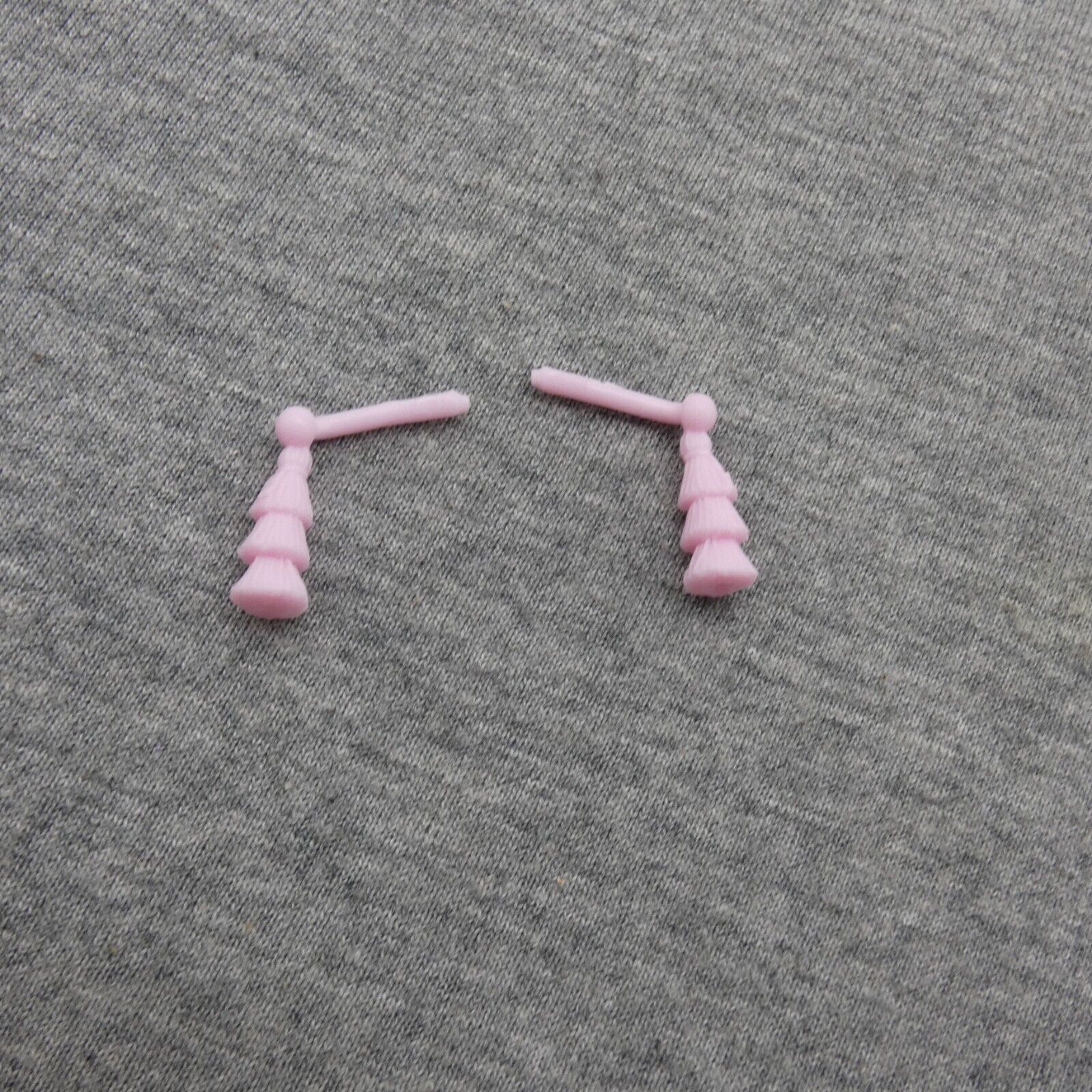 Barbie Doll Earrings Pink Tassels Removed Easy In Out 2022 Totally Hair HCM91