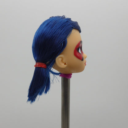 Playmates Miraculous Ladybug Doll Head Only Blue Pigtail Hair 2022 50014