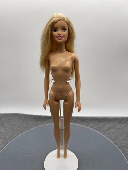 Barbie Doll Millie Blonde Nude Heel Feet DJR56 Mattel 2016 Straight Arms