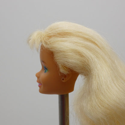 Barbie And The Beat Doll Head SuperStar Face Blonde Hair 1990 Mattel 2751