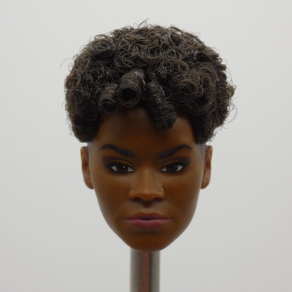 Black Panther Shuri Doll Head Letitia Wright Medium Dark Skin 2022 Wakanda