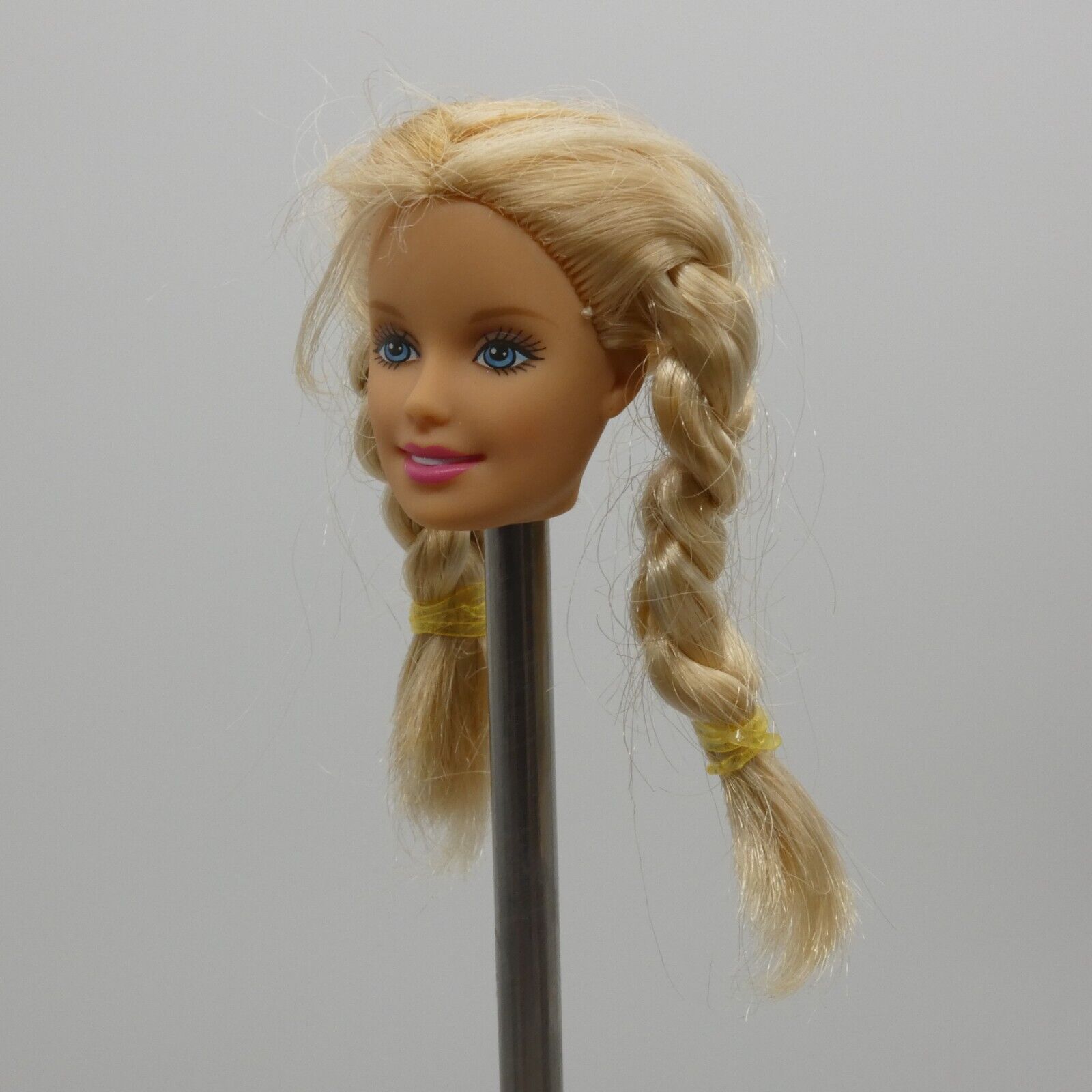 Barbie Walking Doll Head Generation Girl Blonde Braids Medium Light Skin 22232