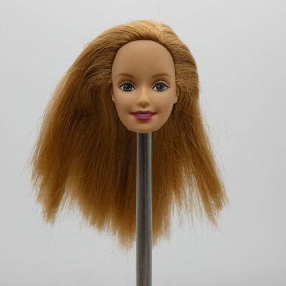 Barbie Xhilaration Doll Head Generation Girl Face Red Hair Blue Eyes 1999 23961