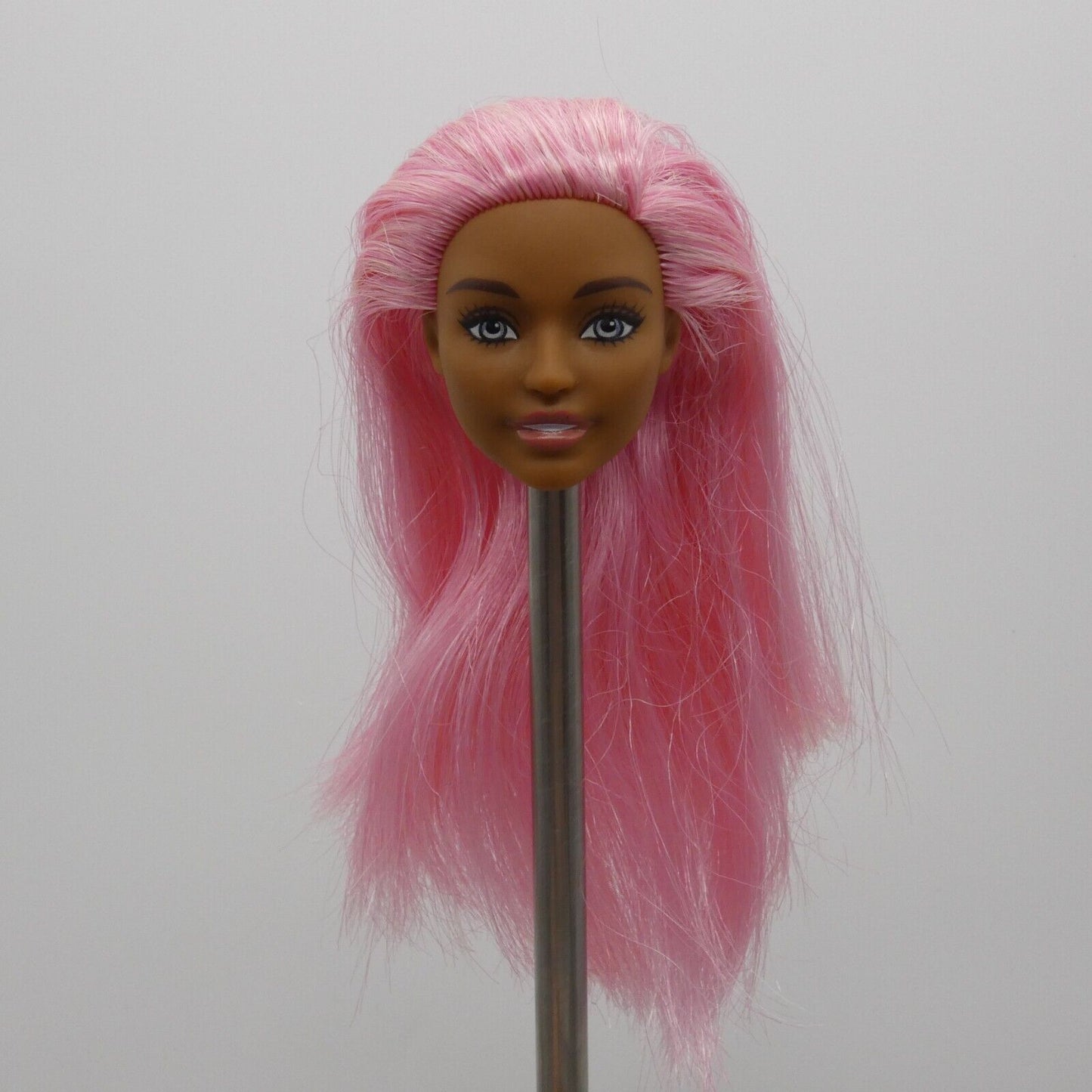 Barbie Dreamtopia Unicorn AA Doll Head Daya Face Pink Hair Medium Skin Blue Eyes