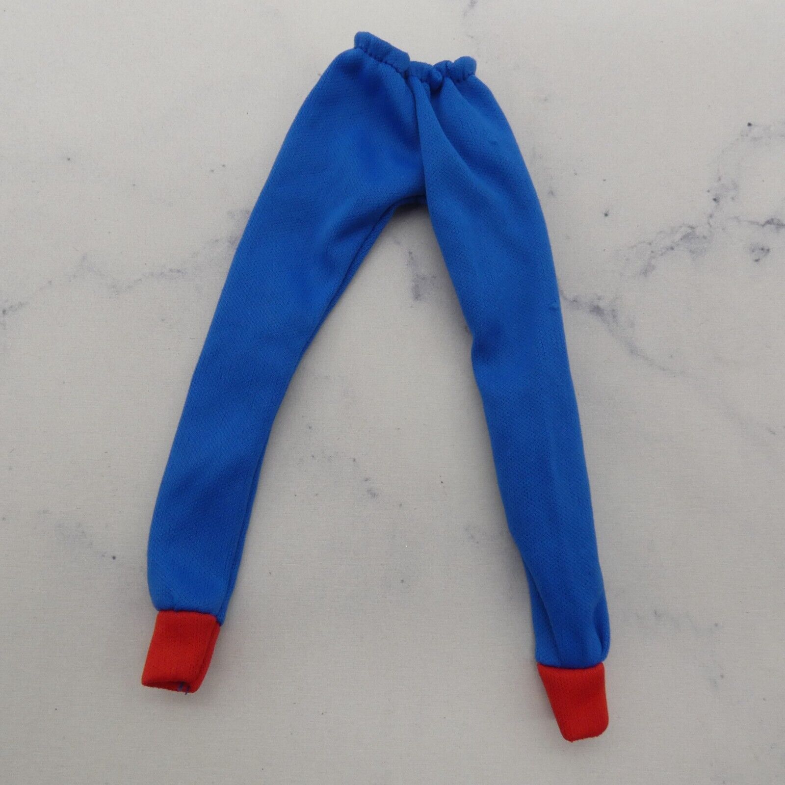 Barbie Doll Size Pants Blue Red Cuffs Team USA Olympics Elastic Waist