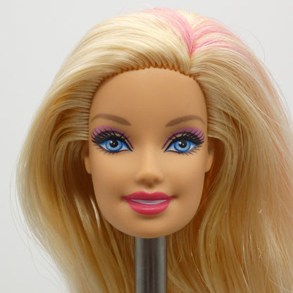 Barbie In A Mermaid Tale 2 Merliah Doll Head Blonde Pink Hair 2012 X0093 Mattel