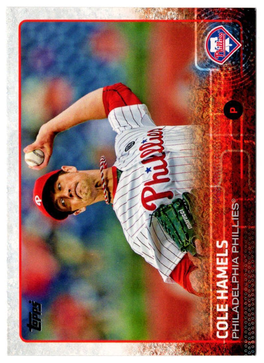 2013 Topps Cole Hamels Philadelphia Phillies #332