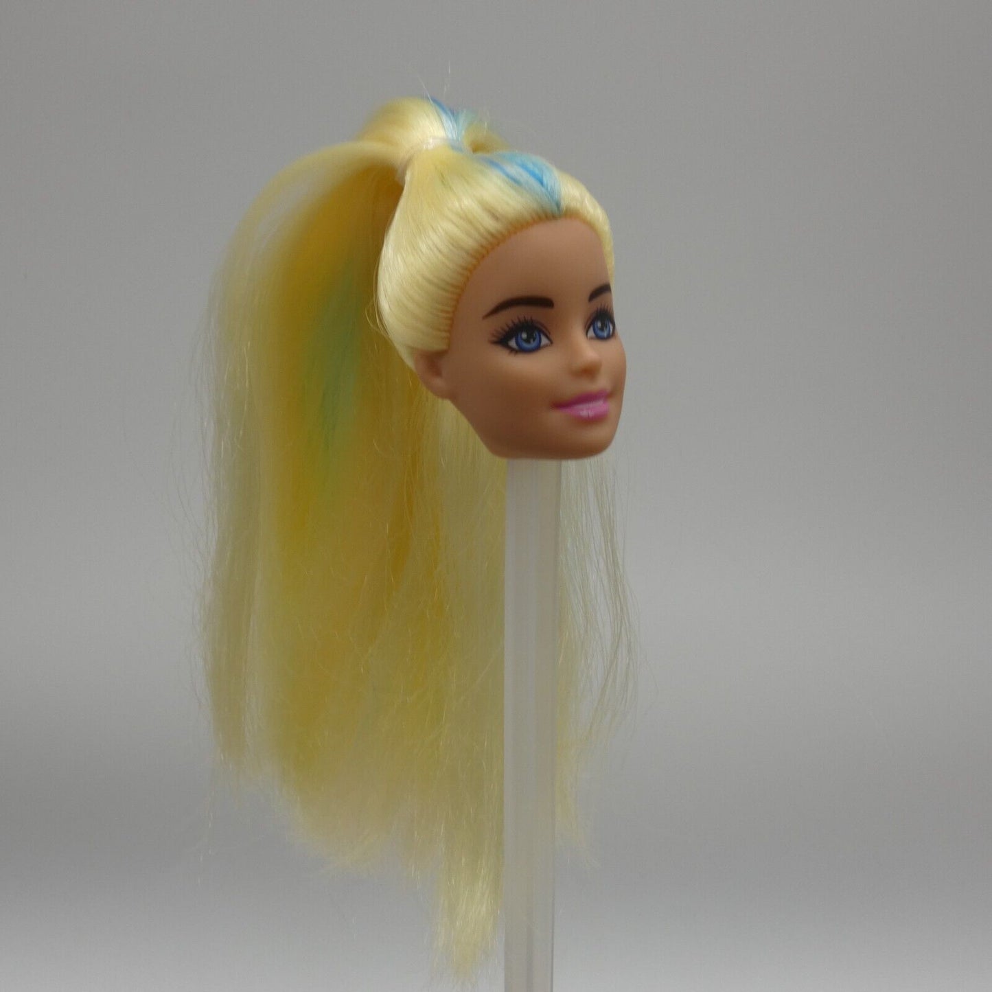 Barbie Cutie Reveal Millie Llama Doll Head Only Blonde Blue Hair 2022 Mattel