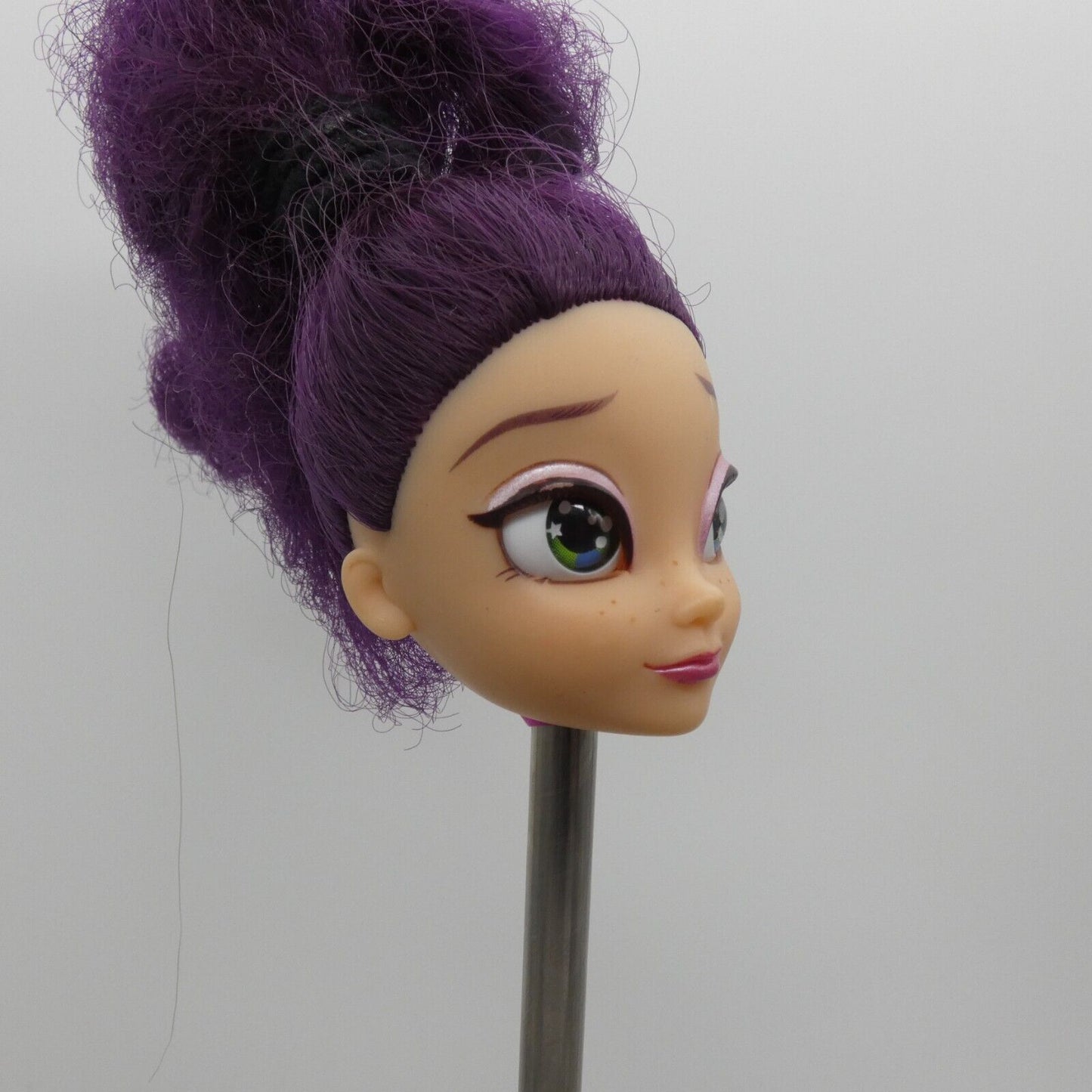 Disney Star Darlings Scarlet Starling Doll Head Purple Hair Jakks Pacific 2015