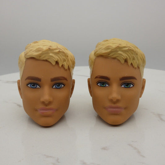 Barbie Dolphin Magic Ken Doll 2 Heads Blonde Blue Eyes TLC Fashionistas Mattel