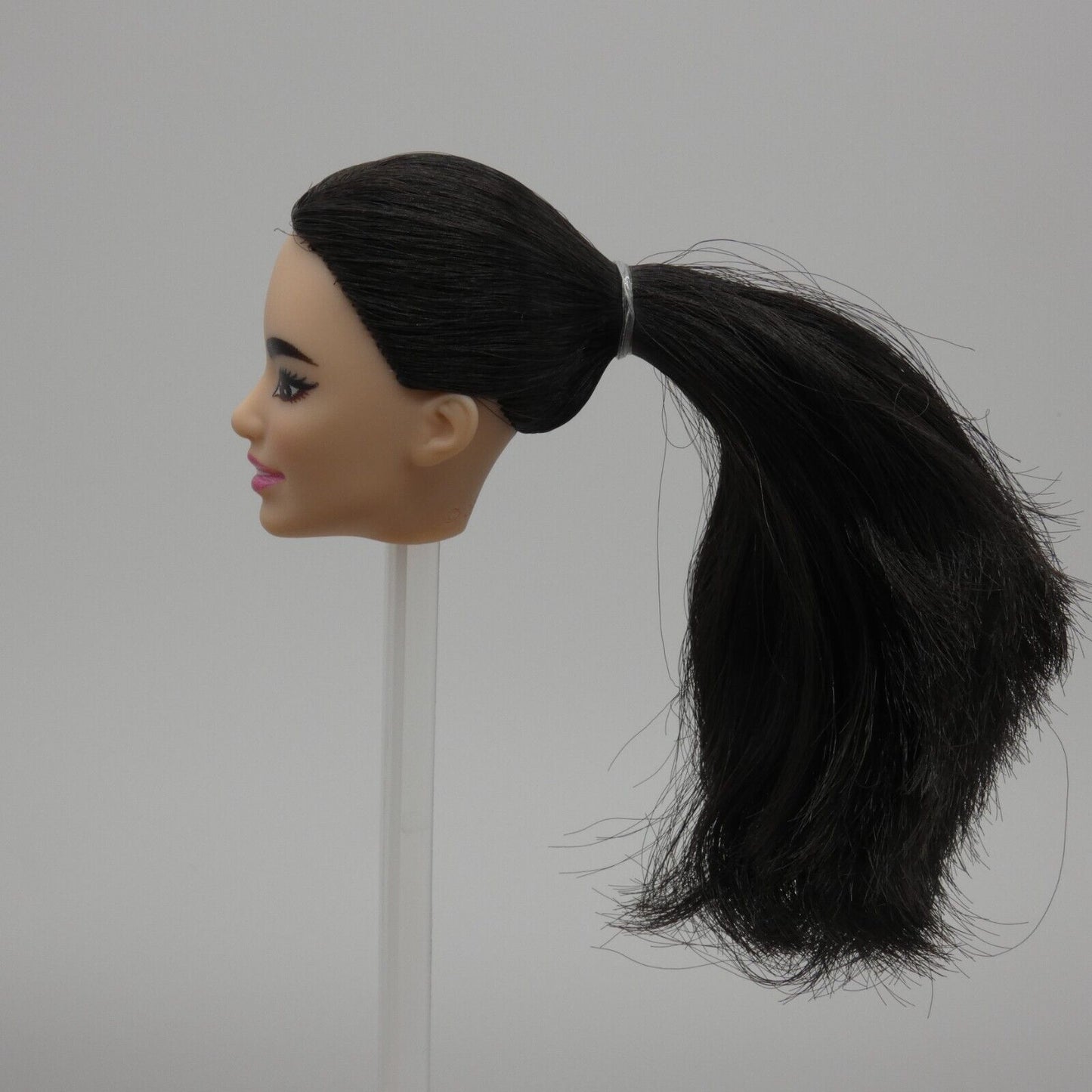 Barbie Made To Move Tennis Player Doll Head Only Black Hair Asian 2023 HKT73