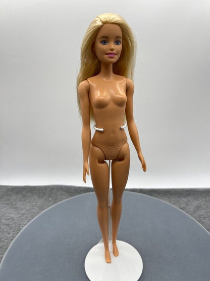 Barbie Doll Millie Blonde Nude Straight Arms Heel Feet Left Side Part 2009 Body