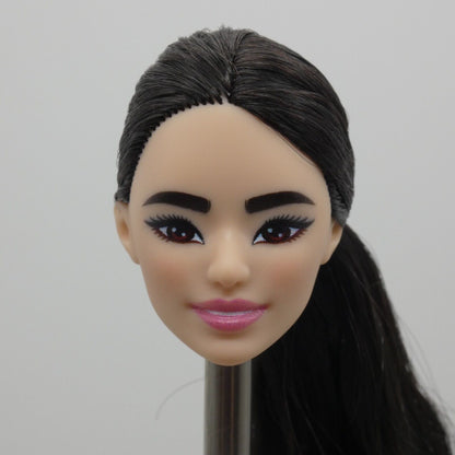 Barbie Made To Move Tennis Player Doll Head Asian Light Hair 2023 HKT73 Mattel