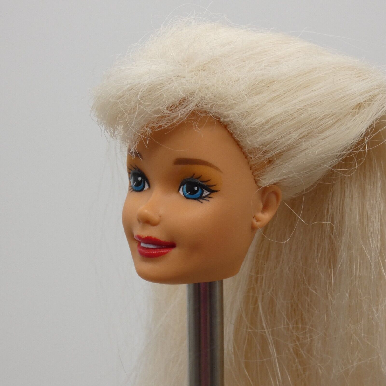 Barbie 90s Superstar Era Doll Head Only Blonde Medium Light Skin Mattel