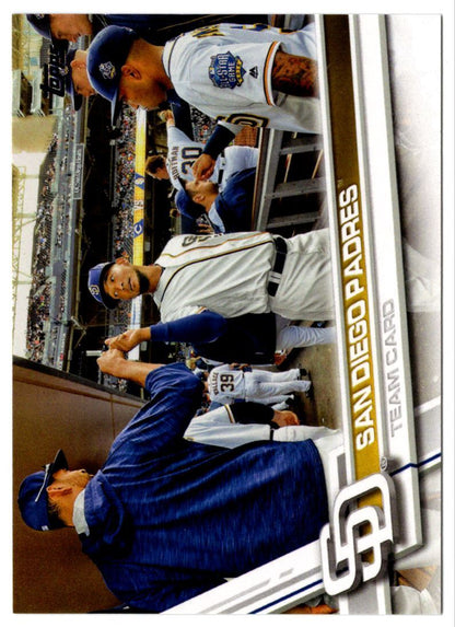 2017 Topps San Diego Padres San Diego Padres #192