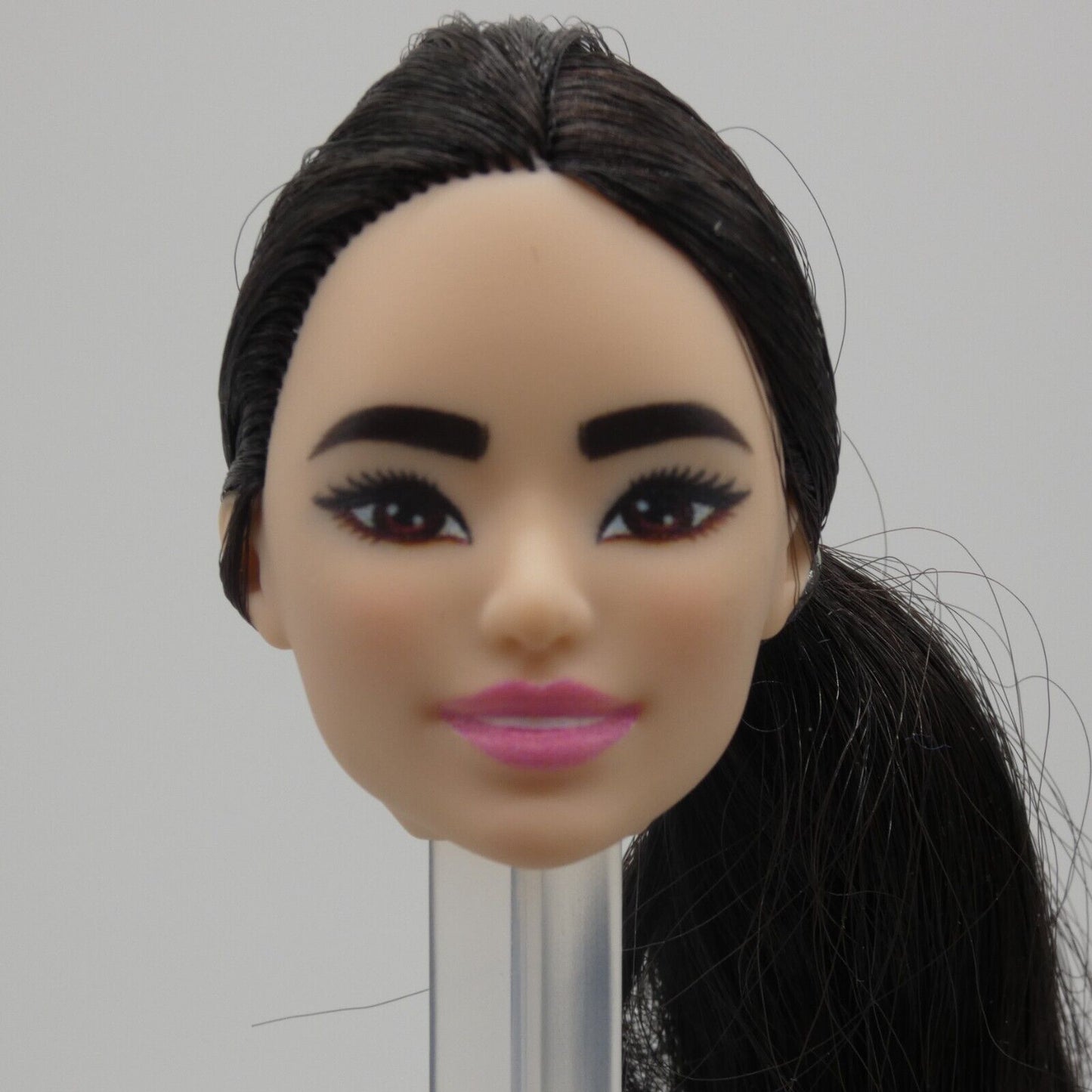 Barbie You Can Be Anything Tennis Player Doll Head Only Black Hair 2023 HKT73