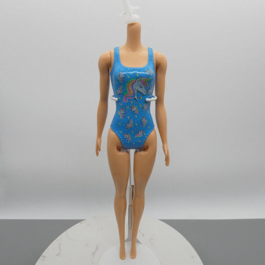 Barbie Color Reveal Wave 11 Neon Tie Dye Doll Body Only Unicorn Bodysuit HCC72