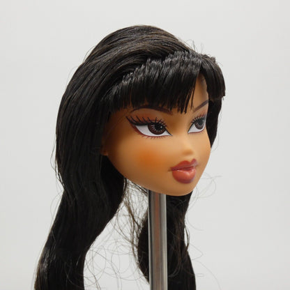 Bratz Doll Head Only Medium Light Tan Skin Kylie Jenner Day Long Hair 2023 O17C