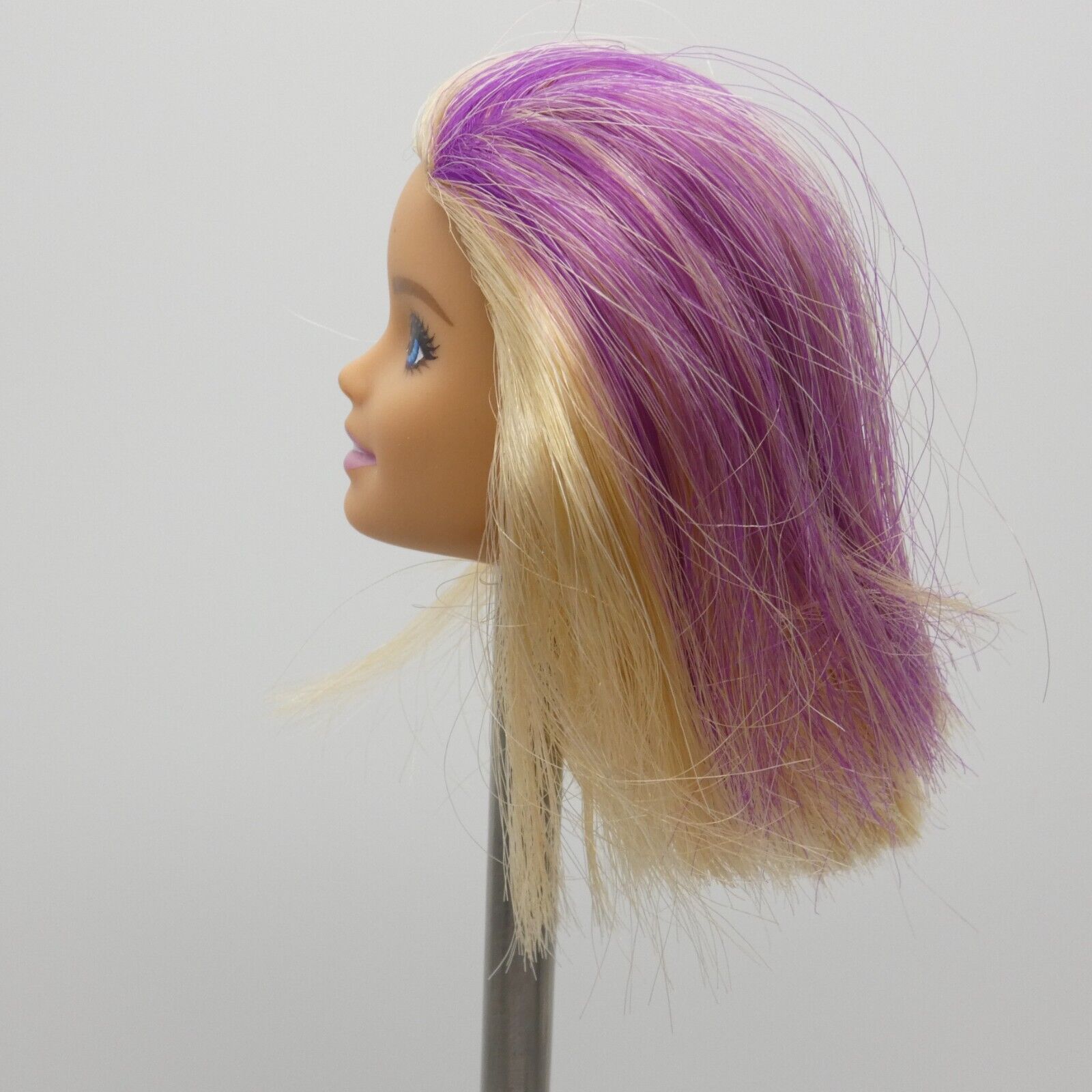 Barbie Dreamtopia Princess Doll Head Millie Face Blonde Purple Hair 2020 GJK13