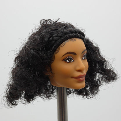 Yara Shahidi Tinkerbell Doll Head Curly Hair Medium Skin HNY37 Mattel 2023