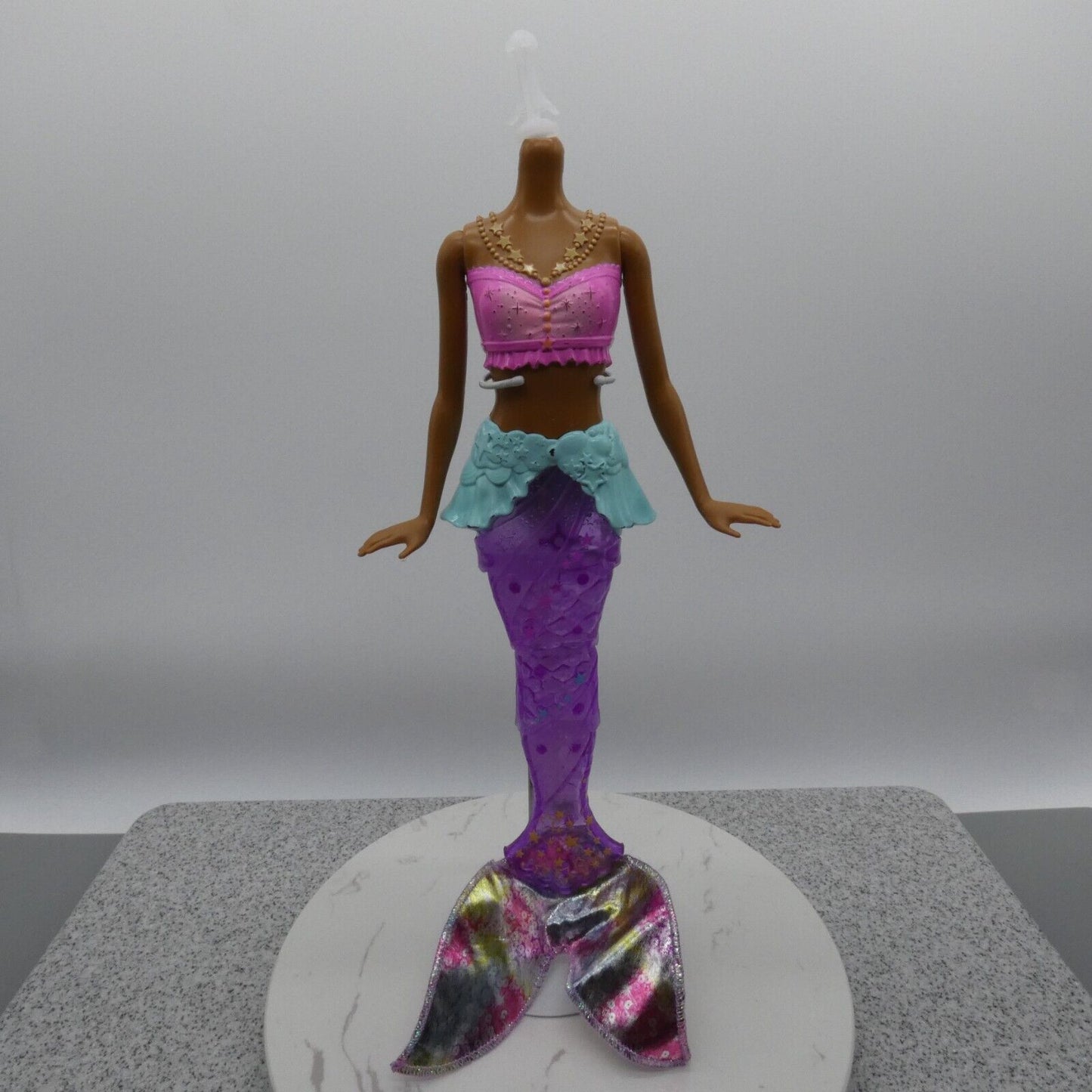 Barbie Dreamtopia Sparkle Lights Mermaid Doll Body AA Medium Skin 2019 GFL83