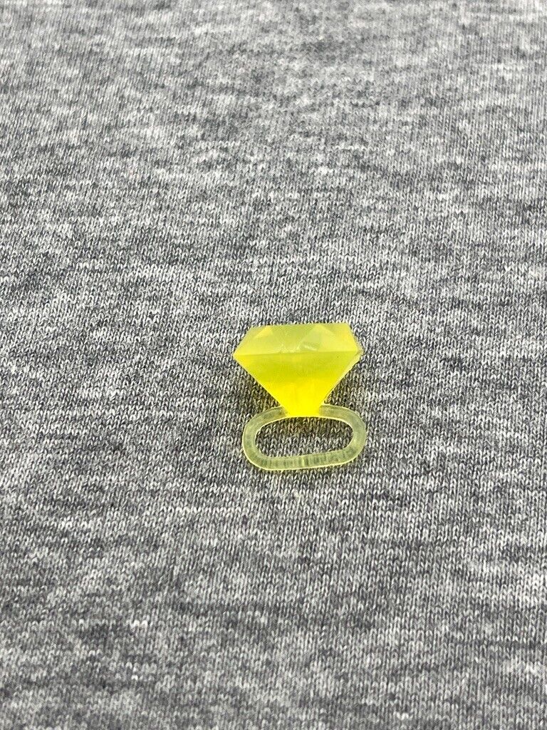 Barbie Extra #1 Doll Jewelry Yellow Diamond Ring Large GVR04 Mattel 2020