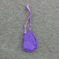 Barbie Doll Size Bag Purse Tote Purple Pleather Ribbon Strap