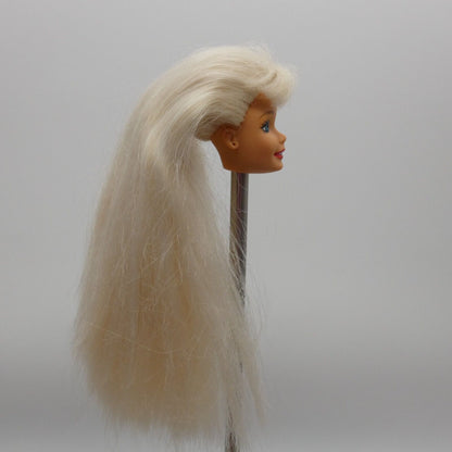 Barbie 90s Superstar Era Doll Head Only Blonde Medium Light Skin Mattel