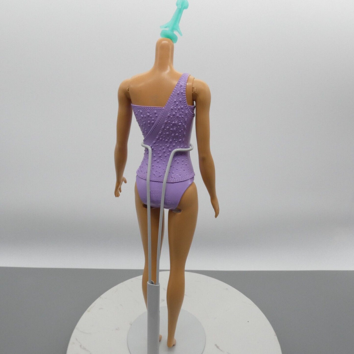 Barbie You Can Be Anything Ice Skater Doll Body Purple Molded Bodysuit FWK90