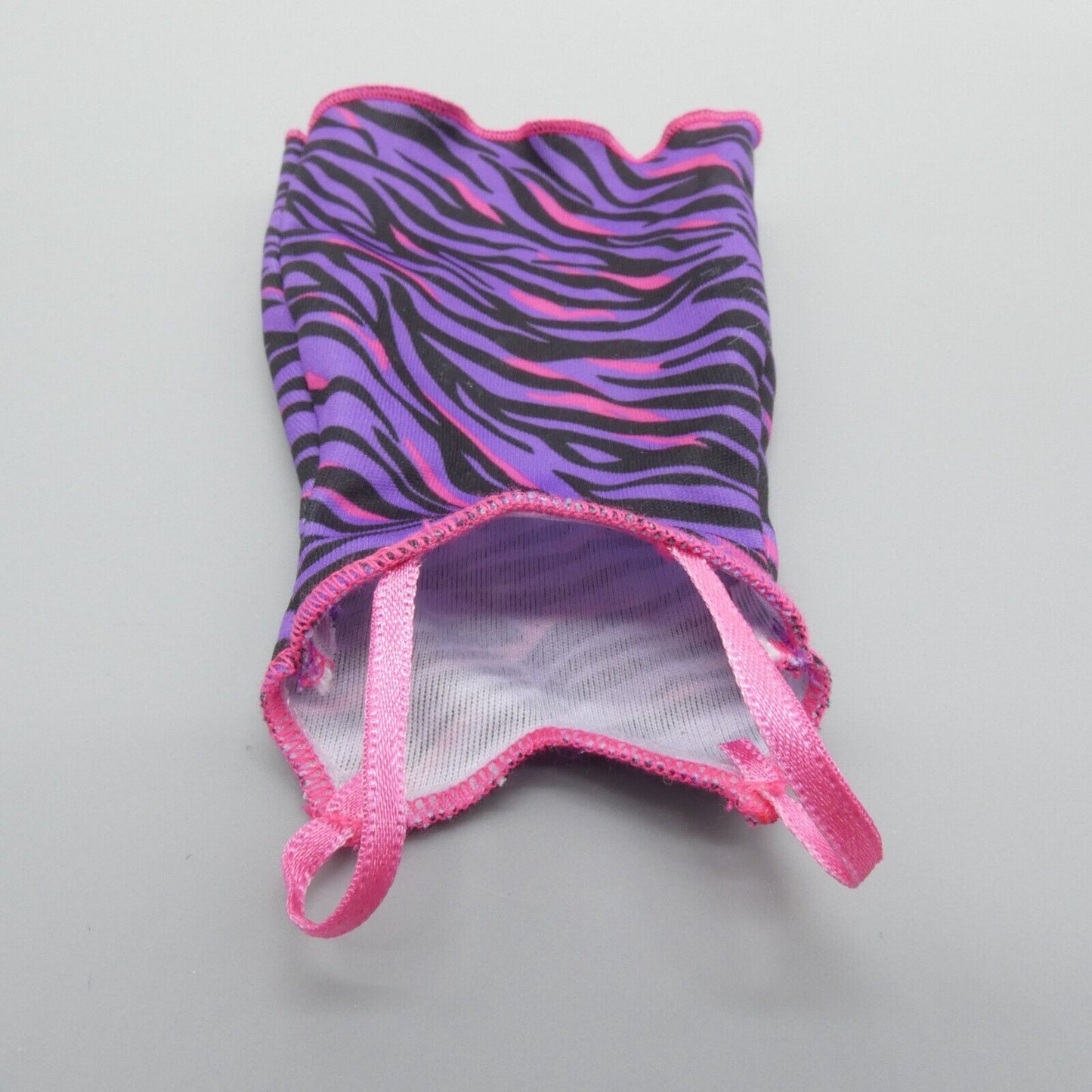 Barbie Curvy Doll Dress Purple Zebra Print Sleeveless Tank Road Trip GVK02