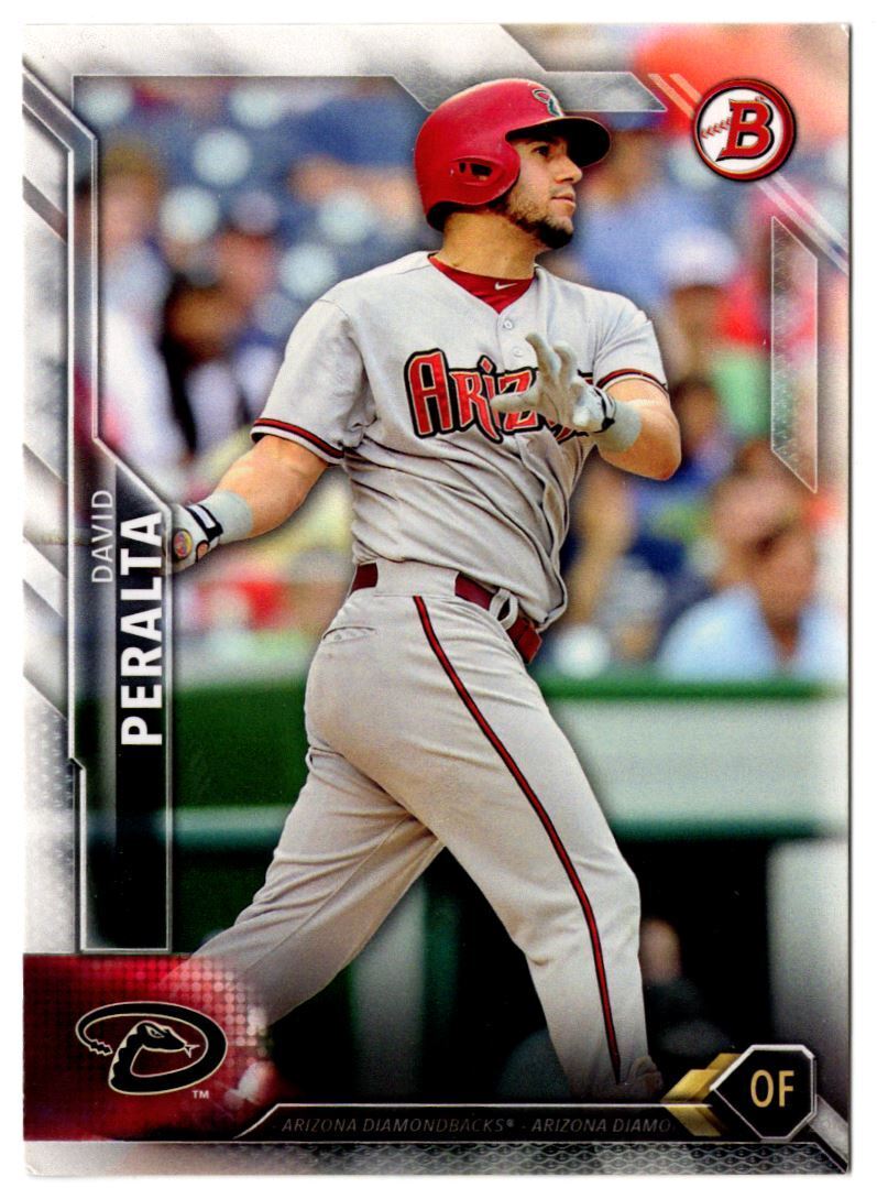 2016 Bowman David Peralta Arizona Diamondbacks #98