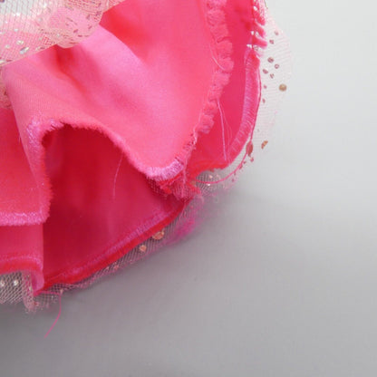 Barbie Blingdom Doll Skirt Pink Glittery Sparkles Princess Tulle Overskirt 2009