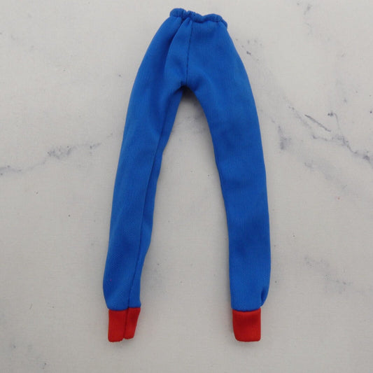 Barbie Doll Size Pants Blue Red Cuffs Team USA Olympics Elastic Waist