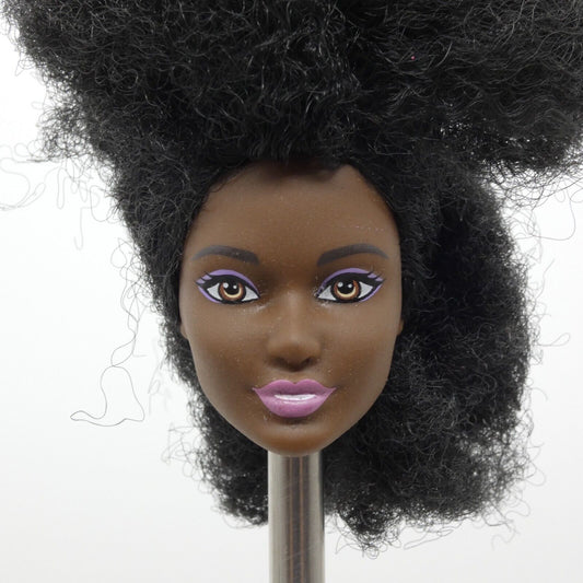 Barbie African American Doll Head June Dark Skin Rock Climber 2018 Mattel FNY37