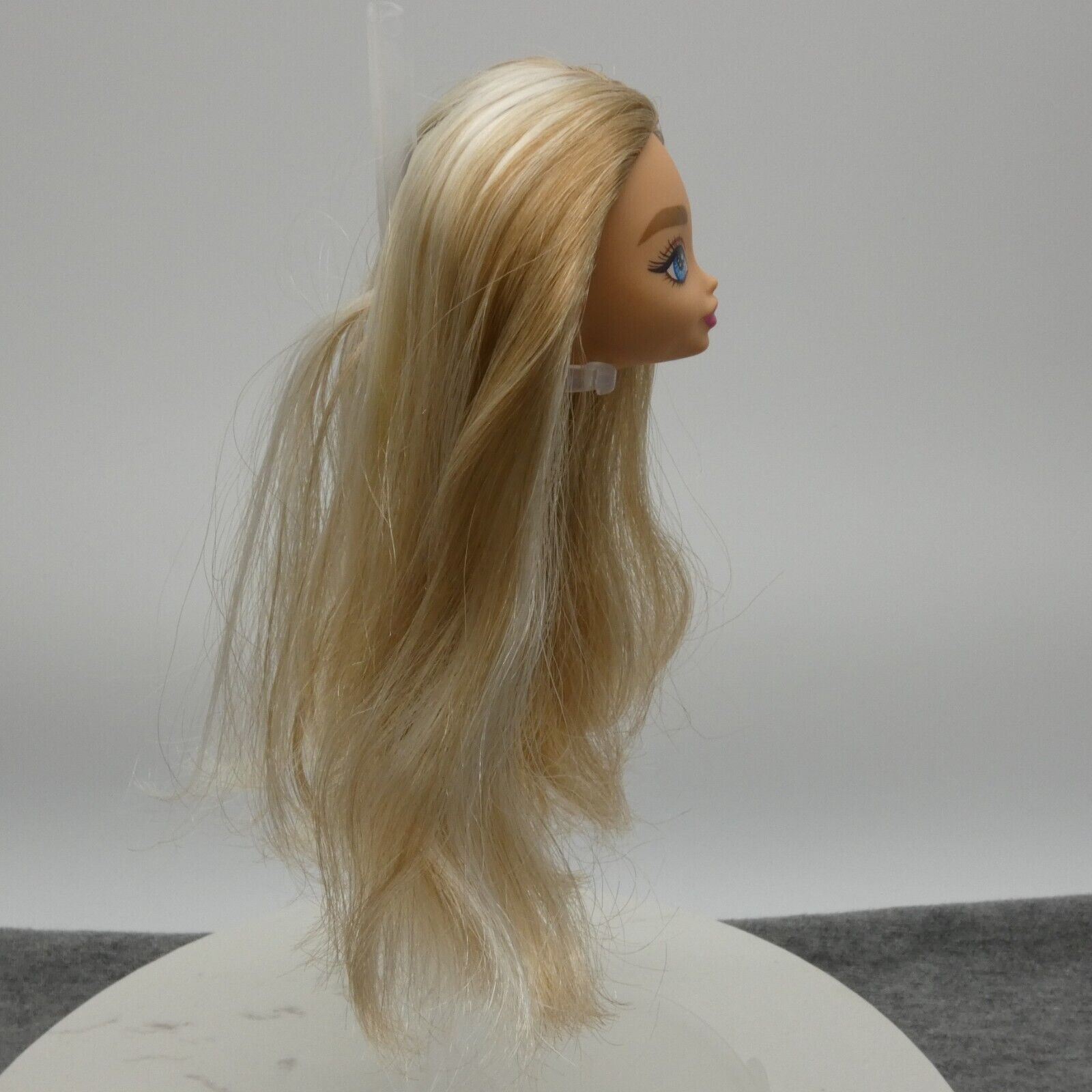 Barbie Extra Minis 4 Doll Head Only Long Blonde Hair 2022 Mattel HGP66 5.5 Inch