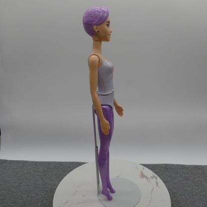 Barbie Color Reveal Wave 4 Doll Pizzazz Purple Hair Legs 2021 GPD24 Mattel