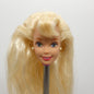 Teacher Barbie Doll Head Blonde Hair Bangs Stud Earrings 1996 Mattel 13914