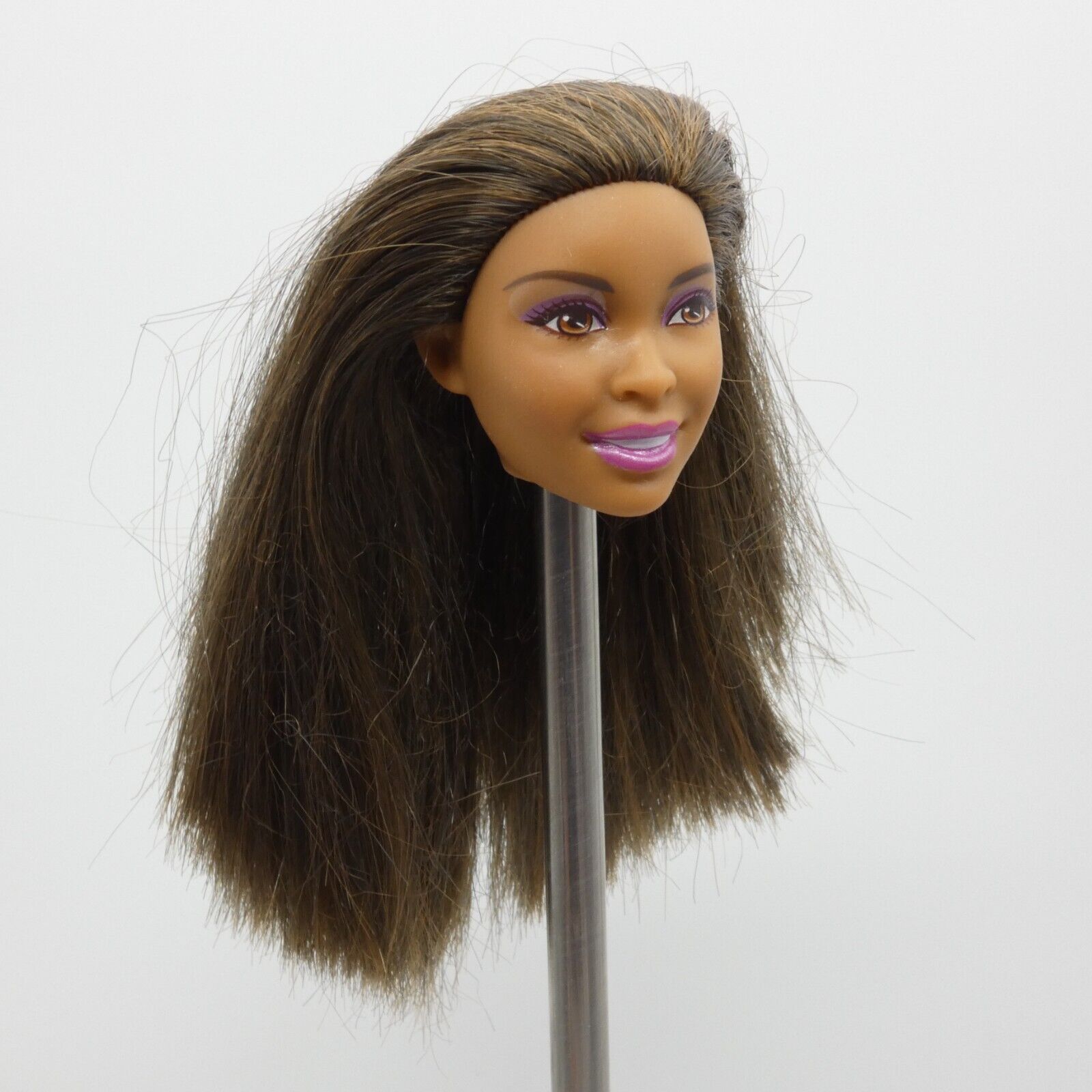 Barbie Fashionistas Doll Head Nikki Desiree Face AA Medium Skin 2013 BJV23