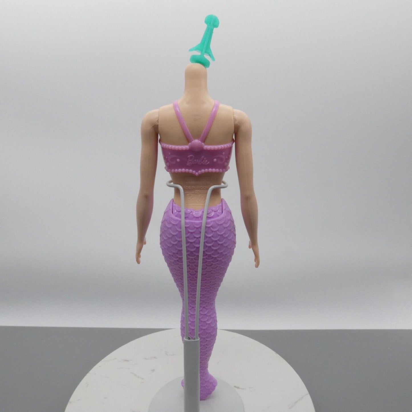 Barbie Dreamtopia Mermaid Doll Body Light Skin Purple Scales No Fins 2023 HRR06